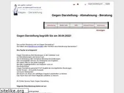 Sites similar to gegen-darstellung.de