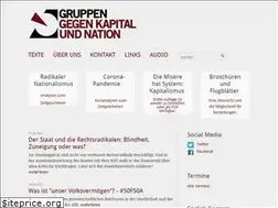 Sites similar to gegen-kapital-und-nation.org