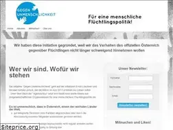 Sites similar to gegen-unmenschlichkeit.at