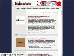 Sites similar to gegeninformationsbuero.de