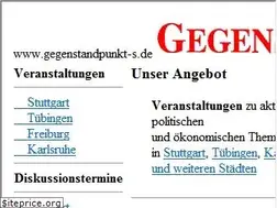 Sites similar to gegenstandpunkt-s.de