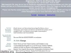 Sites similar to gegenworte.org