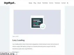 Sites similar to gegeriyadi.com