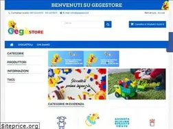 Sites similar to gegestore.it