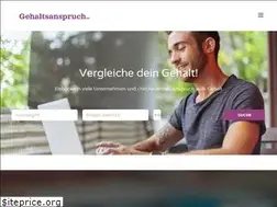 Sites similar to gehaltsanspruch.de