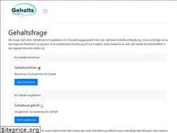 Sites similar to gehaltsfrage.de