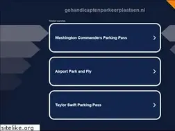 Sites similar to gehandicaptenparkeerplaatsen.nl