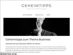 Sites similar to geheimtipp.biz