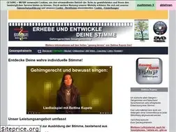 Sites similar to gehirngerechtes-gesangstraining.de