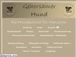 Sites similar to gehorsamerhund.de