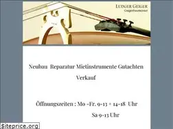 Sites similar to geigenbau-geiger.de