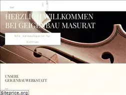 Sites similar to geigenbau-masurat.de