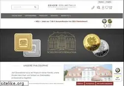 Sites similar to geiger-edelmetalle.de