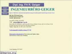 Sites similar to geiger-ing.de
