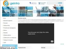 Sites similar to geintra-uah.org