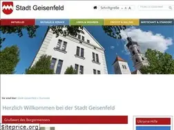 Sites similar to geisenfeld.de