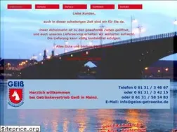 Sites similar to geiss-getraenke.de