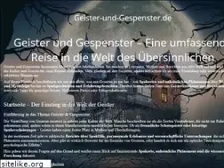 Sites similar to geister-und-gespenster.de