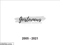 Sites similar to geisternews.de