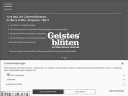 Sites similar to geistesblueten.com