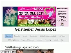 Sites similar to geistheilungstag.de