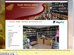 Sites similar to geith-weinshop.de