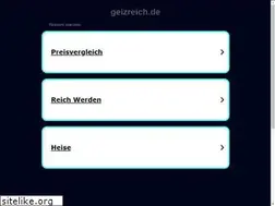 Sites similar to geizreich.de