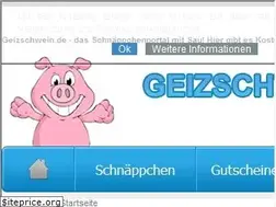 Sites similar to geizschwein.de
