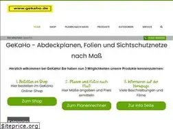 Sites similar to gekaho.de