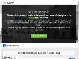 Sites similar to gekauftewahrheit.de