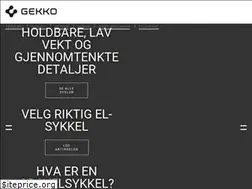 Sites similar to gekkobikes.no