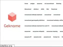 Sites similar to geknome.com
