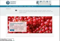 Sites similar to gekonntgekocht.de