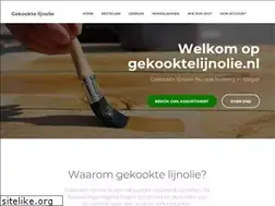 Sites similar to gekooktelijnolie.nl