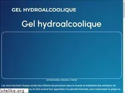 Sites similar to gel-hydroalcoolique.com