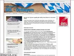 Sites similar to gel-ostbayern.de