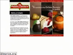 Sites similar to gelatofactory.com