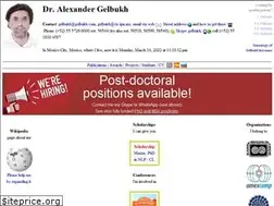Sites similar to gelbukh.com