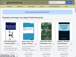 Sites similar to geld-heimarbeit.de