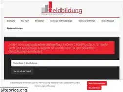 Sites similar to geldbildung.de