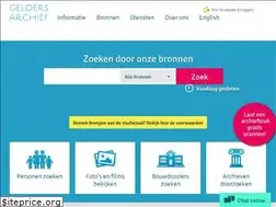 Sites similar to geldersarchief.nl