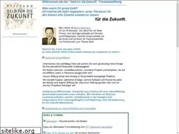 Sites similar to geldfuerdiezukunft.de