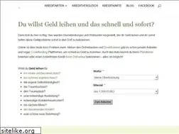 Sites similar to geldleihen.at