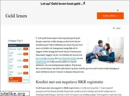 Sites similar to geldlenen.net