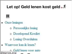 Sites similar to geldlenen.nl