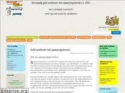 Sites similar to geldverdienenmetspaarprogrammas.nl