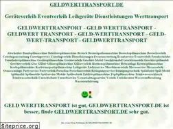 Sites similar to geldwerttransport.de