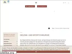 Sites similar to gelenk-sportchirurgie.ch