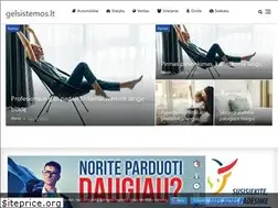 Sites similar to gelsistemos.lt