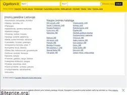Sites similar to geltoni.lt